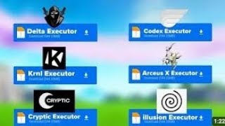 All Best Roblox Executor Mobile | Delta, Krnl, Codex, Arceus, Cryptic & illusion | No Crash No Lag.