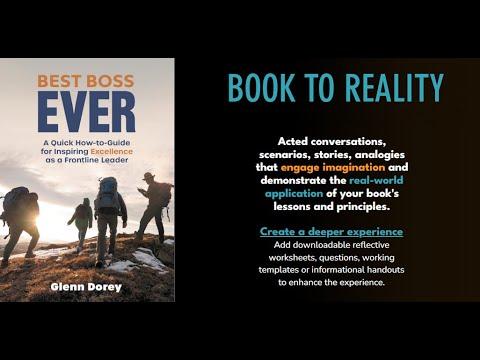 Book to Reality Demo - Glenn Dorey Best Boss Ever