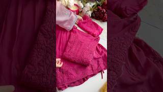 Chikankari 3 Piece Sharara Set💕 | Lucknowi Chikankari Set | #chikankari #lucknowichikankari
