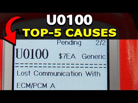 How To Fix U0100 Trouble Code: Lost Communication with ECM/PCM A. TOP-5 Possible Causes!