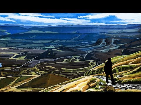 Illustrating Scottish Hillwalking | Ben Vrackie, Pitlochry | DHShields
