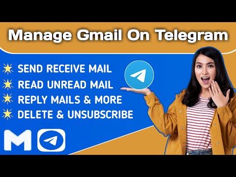 How to Control Your Gmail Account on Telegram | Manage Gmail Account On Telegram | Secret Trick