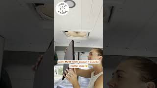 Roof Hatch Cover | Insulated and Stealth Camping #insulation #vanlife