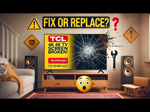 How to Fix a Broken LED Screen on a TCL L65C6US 4K TV   Repair or Replace