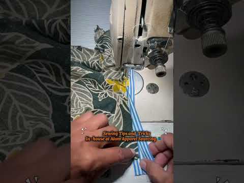 Sewing Tips & Tricks In-house at alam apparel sourcing #viral #viralvideos #foryou #ytshorts #yt