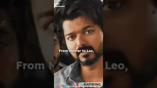 "Thalapathy Vijay: The Icon of Tamil Cinema! 🎬"