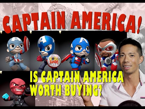 Marvel Mighty's Captain America!  Who are all these Caps and are they worth investing in?!