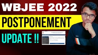WBJEE 2022 Postponement Update | WBJEE 2022 Exam Date | WBJEE 2022