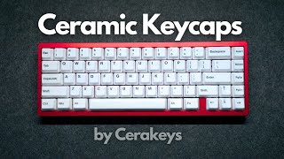 These keycaps make my keyboard THOCK... | Ceramic Keycaps Review