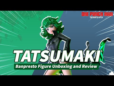Tatsumaki ONE PUNCH MAN Figure UNBOXING AND REVIEW