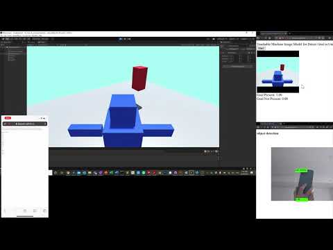 Human-Machine Collaboration with Tensorflow.js Model