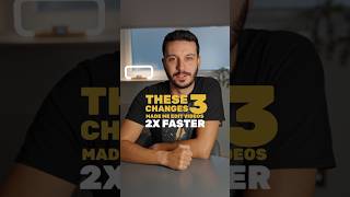 3 tips to edit videos 2x FASTER! #videoediting #videoeditingtips
