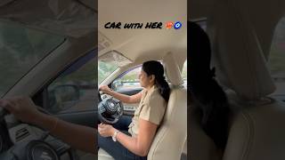 CAR with HER❤️🧿🤌🏼 #husbandwife #couples #couple #vacation #driving #carride #longride #car #wife