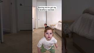 Kade’s shocked sound and his dancing at the end! 🤣 #shorts #family #funny