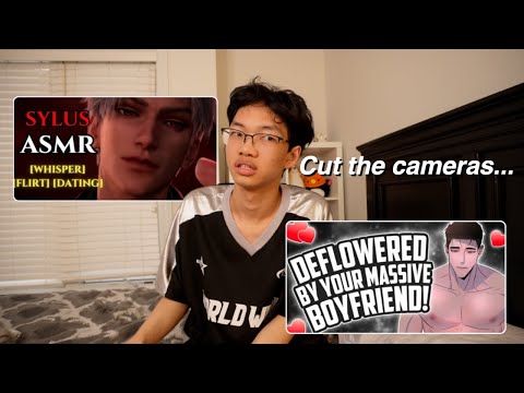 why are WE whimpering...?│REACTING TO CRINGEY BOYFRIEND ASMR