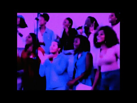 Kanye West performs "Heard 'Em Say" with the Sunday Service Choir