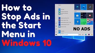 How to Stop Ads in the Start Menu in Windows 10