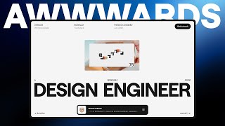 I Built an Awwwards-Level Portfolio to Land My Dream Job (Here’s How)