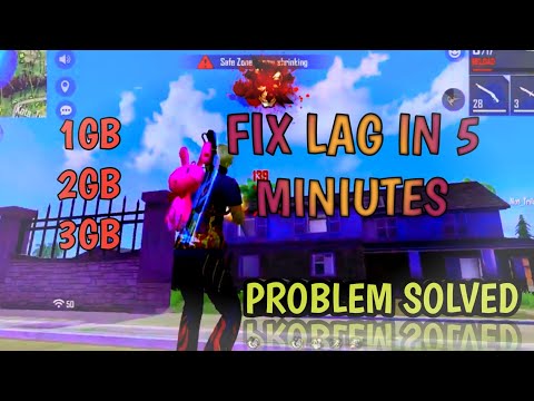 FIX LAG IN 5 MINUTES FOR 1GB 2GB 3GB.|FREEFIRE|💯 WORKING 🥰😈