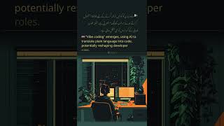 🇬🇧 "Vibe coding" emerges, using AI to translate plain language into code, potentially reshaping d...