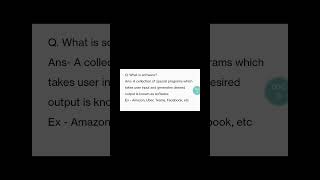 What is Software?                                  #software