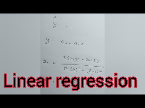 Linear Regression | Numerical Analysis | Machine Learning