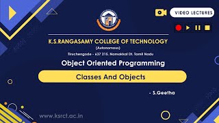 Object Oriented Programming | Classes And Objects