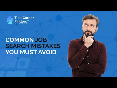 Common Job Mistakes You Must Avoid!