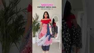 Meesho Pintrest Dress Haul Under 500 #shorts #viral #meeshohaul #meesho #dresshaul #dress #haul #fy