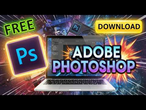 How To Download Adobe Photoshop for FREE on PC & MAC (Official Version)