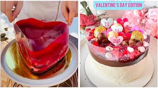 Pull me up cake HEART♥️  tsunami Tsunami Cake #shorts