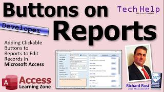 Adding Clickable Buttons to Reports to Edit Records in Microsoft Access, Part 2