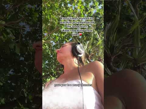 Song that got me OVER my situationship #nomorechances #situationship #louvie #newmusic #breakup