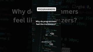 Trailblazer ?🤔 #shorts #programmingfacts #coding #programming #tech