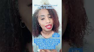 What Is Empathy & Why It Matters - #empathy #empathymatters #faithinaction #strength #fyp #encourage