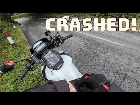 Everyone's OK, but I did have a crash (wasn't my fault!)