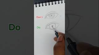 eyes tutorial👁️|how to draw easily eye tutorial| #artshorts #fypシ゚viral #eyestutorial #trendingsong