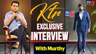BRS Working President KTR Exclusive Interview With Murthy | Jubilee Hills By Polls | TV5 News