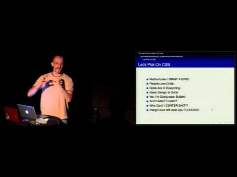 Zed A. Shaw - The Web Will Die When OOP Dies