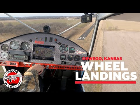 WHEEL LANDINGS IN A TAILDRAGGER | KITFOX