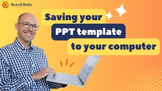 How to save a PowerPoint template to your computer