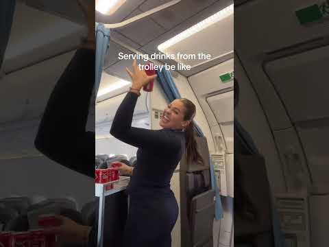 Funny Cabin Crew Plays a Prank on Passenger #shorts  #instagramaviation #aviationdreams #crewlife