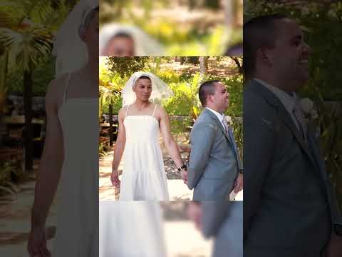 Fake First Look | Best Man does First Look with Groom