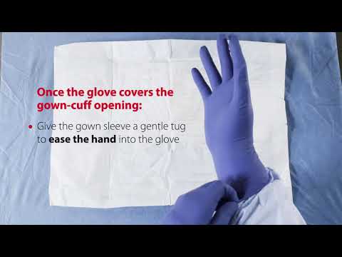 Protexis™ Surgical Gloves  How to Self Don