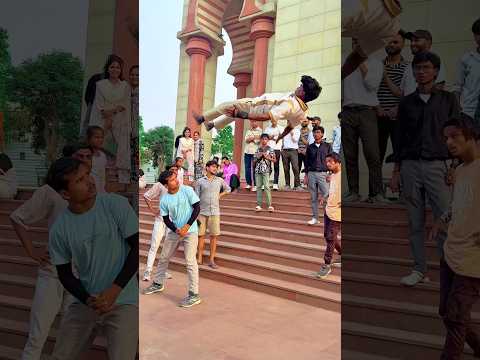 I have not seen such a scary stunt till today...//#viraljump #talentedboystunt #youtubeshorts