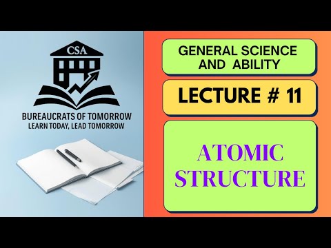 CSS GSA | Atomic Structure Explained for CSS Aspirants