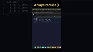 Arrays reduce() method in javascript #javascript #hindicoding #arrays #arrayinterviewquestion