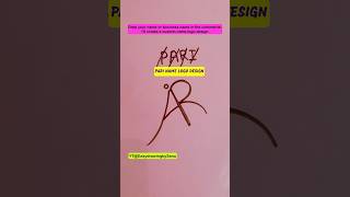 Pari Name Logo Design #shorts