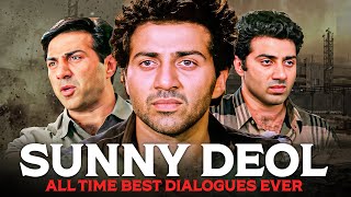 Sunny Deol All Time Best Dialogues Ever | Indian | Narasimha | Himmat | Ghayal | Scene Compilation