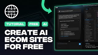 This AI E-Commerce Website Builder is CRAZY!
